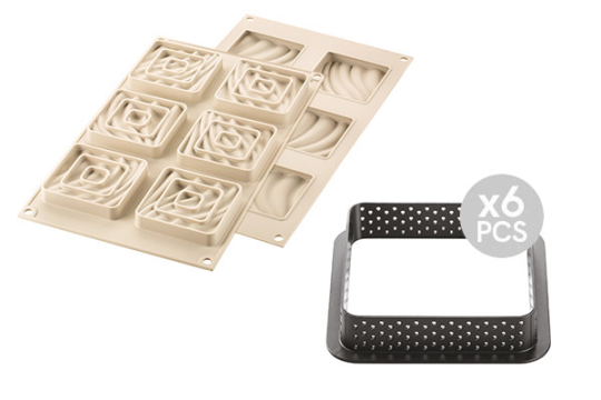 MimoMix - Kit Mini Tarte Sand, 6 Nutzen