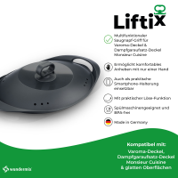 MimoMix - Liftix&amp;#174; | Saugnapf-Griff f&amp;#252;r Varoma-Deckel &amp;amp; Dampfgaraufsatz-Deckel Monsieur Cuisine