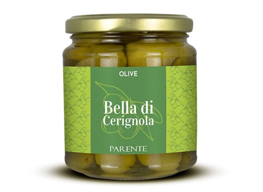 Antipasti - Bella di Cerignola (Oliven gr&amp;#252;n), 280g