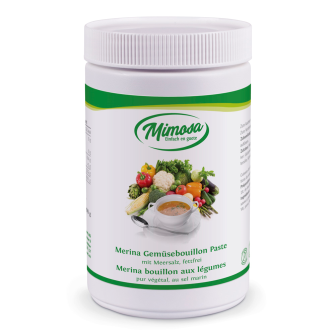 Merina Gem&#252;sebouillon fettfrei mit Meersalz (Paste), 1kg