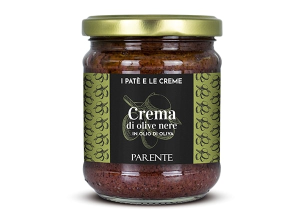 Antipasti - Crema di olive nere (schwarze Olivencreme), 190g